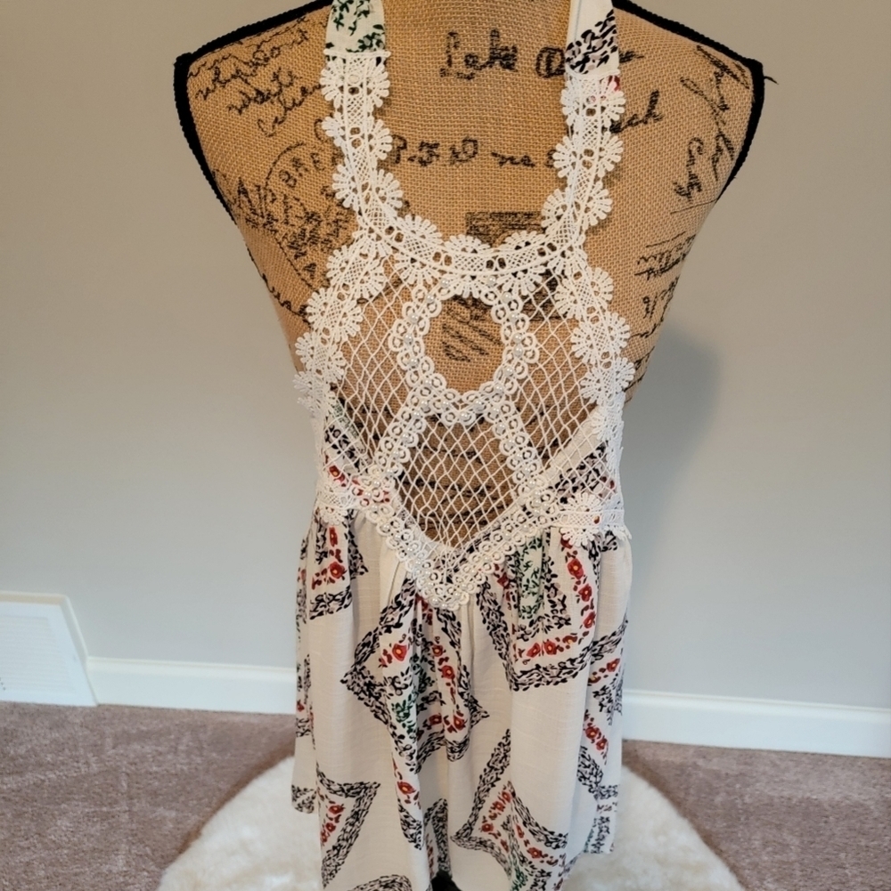 Ella Mara floral halter top